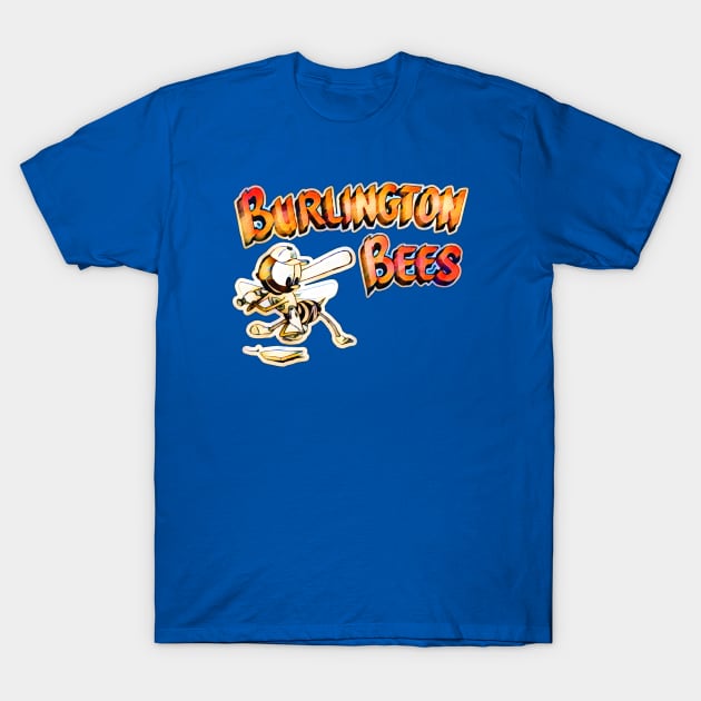 Burlington Bees Baseball T-Shirt by Kitta’s Shop
